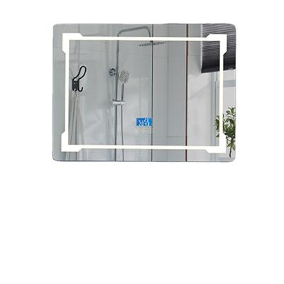 China Magnifying fashion and translucent with light defogging led smart bathroom mirror for sale