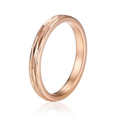 China FASHIONABLE Anel Stainless Steel Surgical Custom Mounted Gold Ring New Arrival Unique Design Finger Hand Ring Jewelry for sale