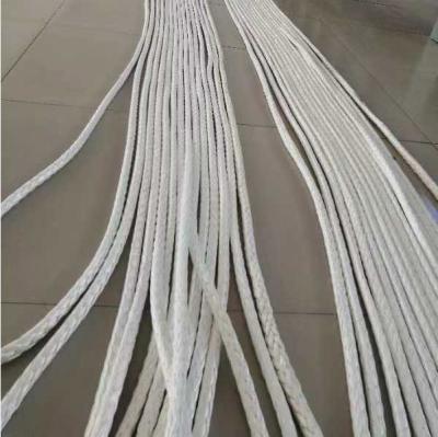 China FIBER UHMWPE 12ply Braided Rope , High Tensile Rope for sale