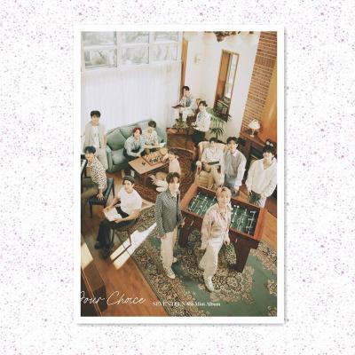 China Modern KPOP Seventeen Your Fans Home L148 Customizable Decorating Posters 1/2pcs/set Pasteable Poster Choice Wall Sticker Customizable for sale