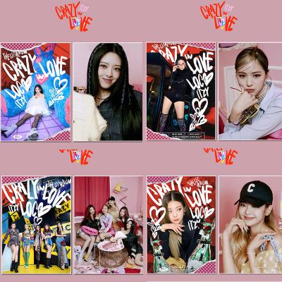 China Waterproof+ECO-Friendly KPOP poster ITZY MAD IN LOVE 2pcs/set posters wall stickers decoration KPOP merchandise souvenir fans gift L141 for sale