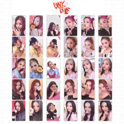 China Materials that respect the environment. New Non-Toxic KPOP Photocards Album ITZY Crazy In Love 6pcs/set LOMO Cards Fans Gift Souvenir KPOP Collectable Goods L166 for sale