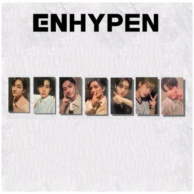 China Materials that respect the environment. Non-Toxic ENHPEN Photocards Japan Fanclub Fc Fleet Event KPOP 7pcs/set LOMO Cards Fans Collectibles Coated Paper Postcard Customizable L88 for sale