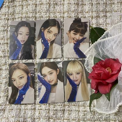 China Artificial KPOP Photocards IVE AMAZED KOREA New By LOMO Album Cards Postcards 6pcs/set Fans Gift Collectibles Paper Craft Customizable L642 for sale