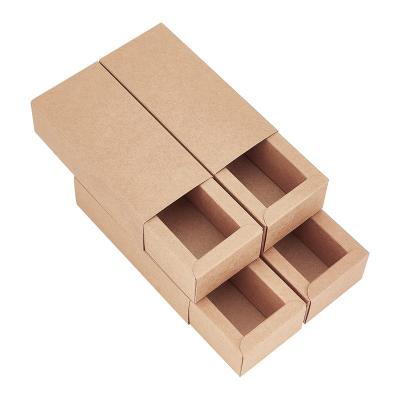 China Recycled Materials Wrapping Paper Drawer Box Festival Gift Wrapping Boxes Soap Jewelry Candy Weeding Gifts Gift Wrapping Boxes for sale