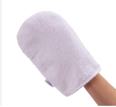 China Daily Cleansing Gloves Form Reusable Pure Cotton Face Make Up Remover Pads Washable Makeup Remover Pads for sale