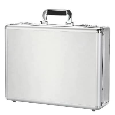 China China Manufacture Handle Carrying Portable Tool Equipment Display Case Aluminum Product Suitcase With Customized Size for sale