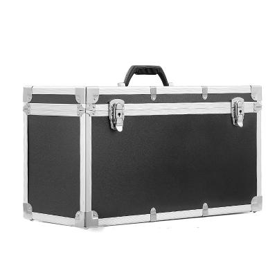 China Leading Manufacturer of Heavy Duty Aluminum Case Aluminum Briefcase Hard Case Handle With Black Foam for sale