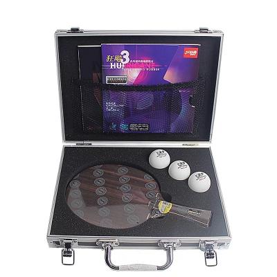 China Universal Packing Box Butterfly Aluminum Case In Black For Table Tennis for sale