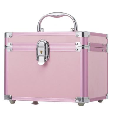 China Fashion Aluminum Portable Makeup Vanity Case , Beauty Carrying Case for sale