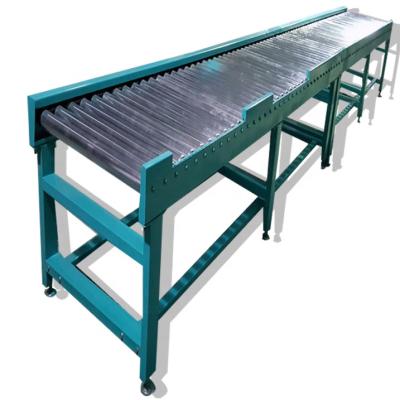 China China Manufacturer Custom Heat Resistant Adjust Speed ​​Gravity Transport Garment Electric Steel Roller Conveyor for sale