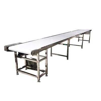 China Manufacturer New China Food Grade White Belt Conveyor 304/316 Stainless Steel Heat Resistant Frame for sale