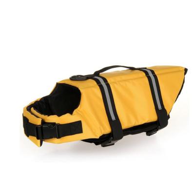 China Viable Pet Supplies Summer Medium Large Dog Swimwear Safety Vest Jacket Swimming Saver Safety Swimwear for sale