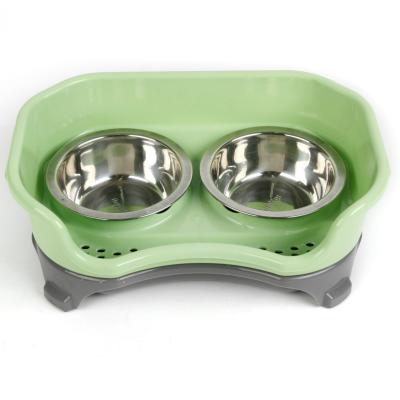 China Viable Separate Diaper Dog Puddle Proof Dog Bowl for sale