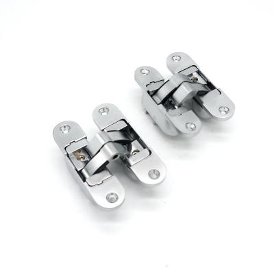 China Hot Selling 3D Concealed Door Hinges Modern And Hidden Adjustable Zinc Alloy for sale