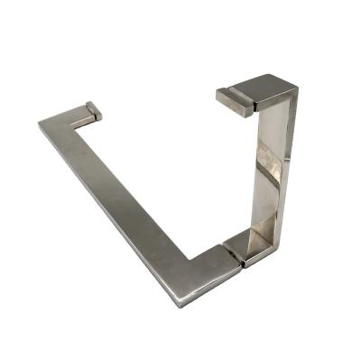 China Hot Sale Fashion Hotel Office Building Bathroom Shower Room Glass Door Handle for sale