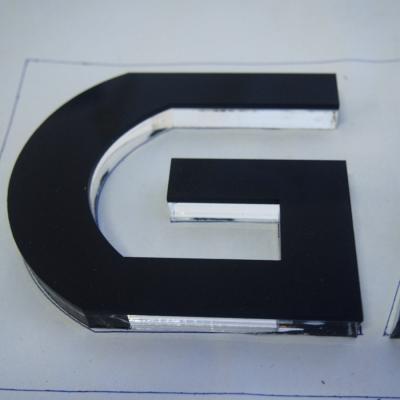 China Buildings Letter Plastic Stencils for Interior Office Decor for sale