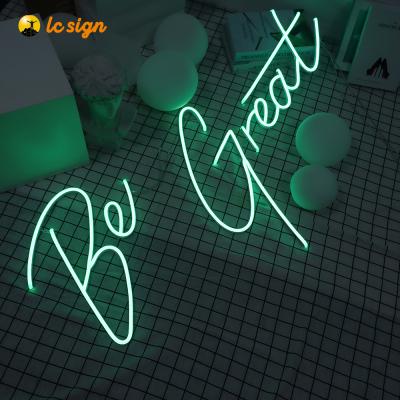 China Buildings Hot Sale To Express Sign Up Led Neon Sign With Acrylic Base Board for sale