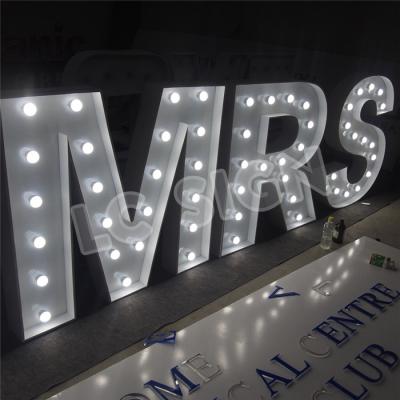 China Stores LOVE Decor Led Light Letters / Outdoor Large Led Letters for sale