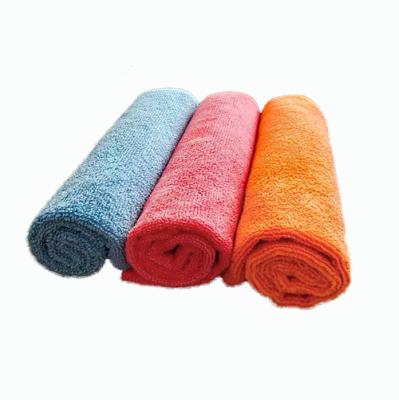 China Wholesale Sustainable Household Super Cleaning Cloth Absorption Microfiber Lint Free Cloth Microfiber Terry Towel for sale