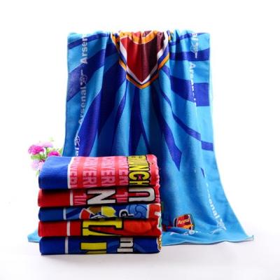 China China Compressed Manufacturers Supply Printing Microfiber Sand Free Beach Towel For Kids for sale