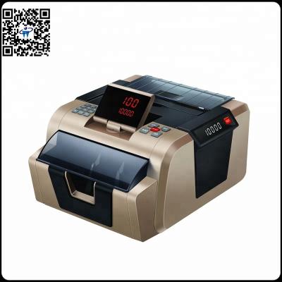 China USD Money Bill Note Cash Counter With UV MG Detection for sale