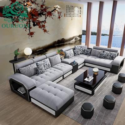 China Adjustable (other) has music to play function living+room+sofas fabric sectionals sofa set 7 seater 4.52 reviews for sale