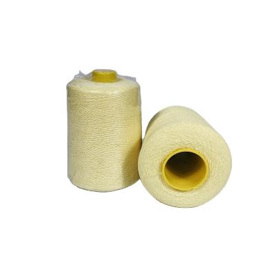 China Flame Retardant Cutting Aramid Fiber Thread Sewing Thread Heavy Duty Nomex Kevlar Thread High Tenacity Sewing Thread for sale