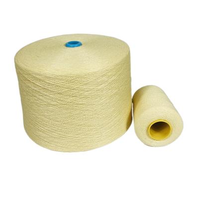 China Flame Retardant Flame Retardant Para Aramid Yarn Kevlar Fiber Yarn Cut Yarn For FR Cloting Knitting Yarn for sale