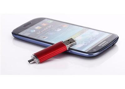 China OEM Logo USB OTG Drive Multi Color Plastic Material 4GB 8GB 16GB For Android Phone for sale