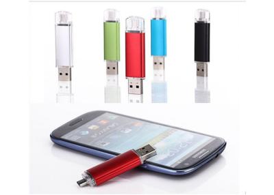 China Colorful USB Memory Stick Android USB OTG 68 * 17 * 8mm For Mobile / Computer for sale