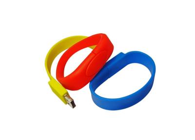 China 8 GB Silicone Bracelet OEM Micro USB 21 X 1.9 X 0.9cm All Modern System Compatible for sale