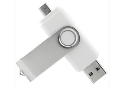 China 4 MB ~ 15 MB / S USB OTG Drive Dual Type Stick PVC / Metal Material For Android Cellphone for sale