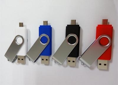 China Dual Port USB OTG Drive For Smart Phone A Grade 32GB / 64GB OTG Pendrive for sale