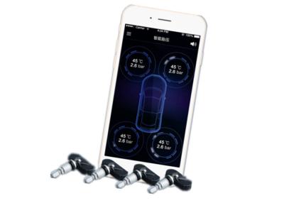 China 350mAh Wireless Bluetooth Tire Pressure Monitoring System With 4 Internal Sensor for sale