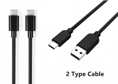 China Double Sided Pluggable Type C USB Cable Connector PVC Material 1M For Nokia N1 for sale