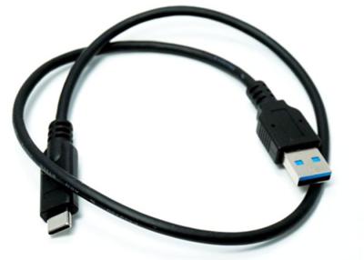 China 1.5 M / 1.8 Meter Micro USB Charging Cable , USB 3.1 Type C Connector 5A 20V for sale