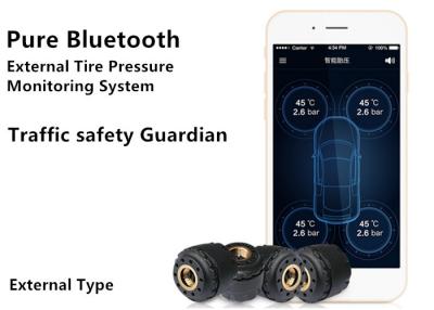 China Ultra baixa potência Digital TPMS com 4 o sensor, sistema de vigilância sem fio da pressão dos pneus à venda