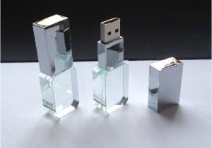 China Presente de cristal USB2.0 da vara de USB dos presentes de casamento/3,0 10 ~ 30MB/S para algum sistema moderno à venda