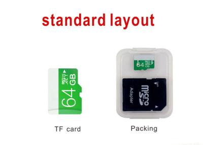 China Transparent Color Memory Card Package 48 X 39 X 7.5mm 6.5g With PP Material for sale