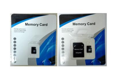 China Durable / Recyclable Micro SD Memory Card Plastic Transparent Color SGS Certification for sale