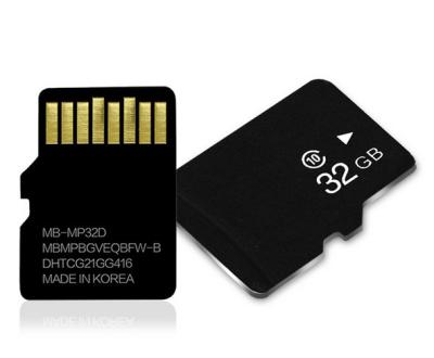 China Ennegrezca el material plástico del Sd de la memoria de la capacidad plena del 100% de la tarjeta del ABS micro del Tf 32gb en venta