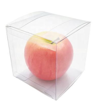 China Recyclable Transparent Clear Pvc Packaging Small Plastic Box For Food Candy Gift Cosmetics for sale