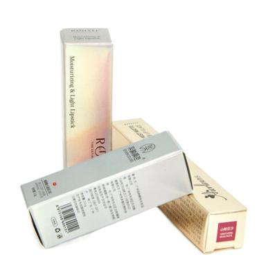 China Recyclable Professional manufacture good quality cosmetic printing silver gold paper packaging boxes for daily cosmetic skin-care packing for sale