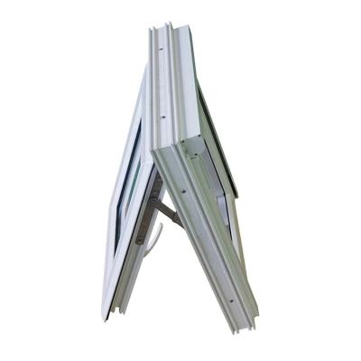 China Cheap Price Magnetic Wood Screen Finished UPVC Tent Windows French Roof Space Saving China Top Brand Windows For Commercial Buildings for sale