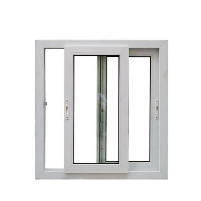 China 2021Year UPVC Windows Folding Screen PVC Sliding Windows For House Balcony With CE NFRC AS2047 Standard Safety Windows zu verkaufen