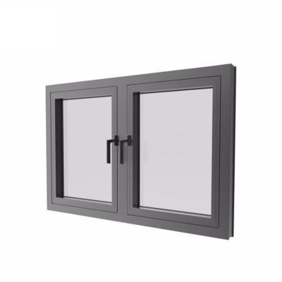 China Aluminum Swing Bay Swing Window With Aluminum Window Customers Casement Aluminum Profile Drawing Window for sale