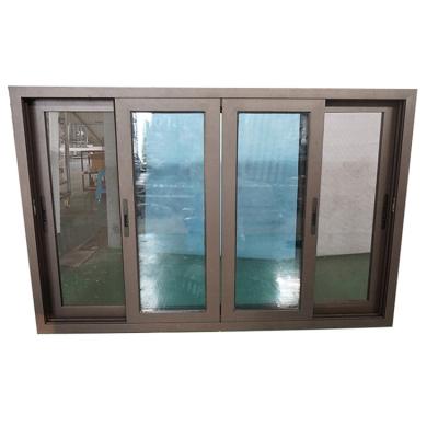 China Folding Aluminum Sliding Windows Aluminum Profile Windows House Windows Screen CE Certification Impact Resistant Price for sale