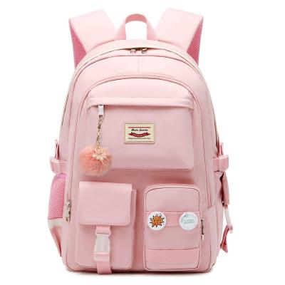 China Junior High School Student High School Student School Bag Large Capacity Female Backpack New Leisure Backpack Rucksack for sale