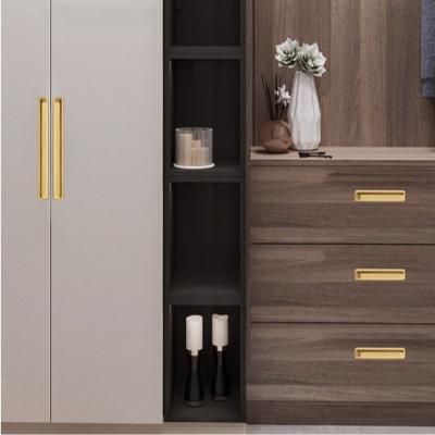 China Simple Modern Cupboard Door Cabinet Door Concealed Door Handle Simple European Closet Door Concealed Sliding Door Handle for sale